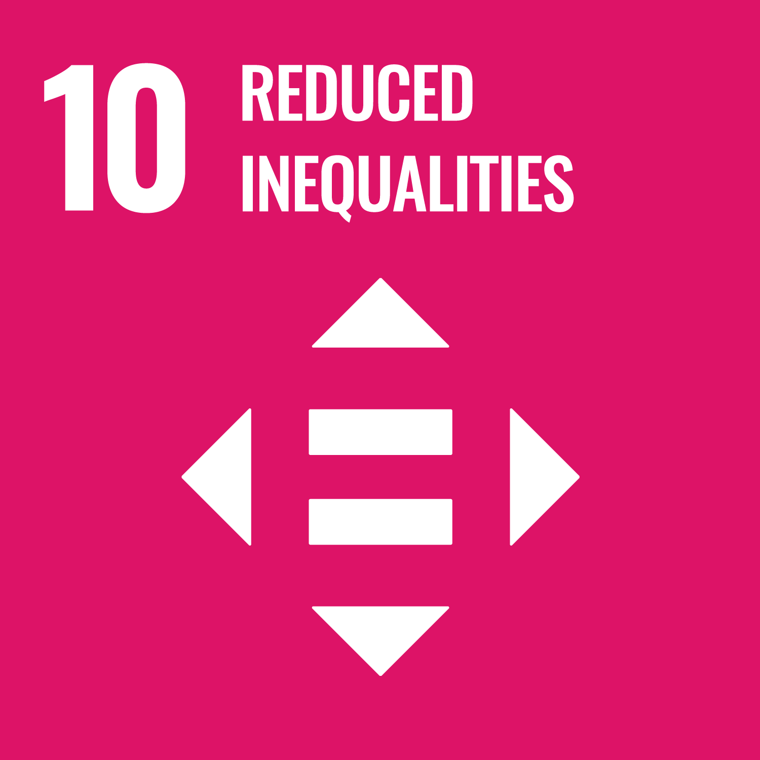 Goals 10 of the United Nation's Sustainable Development Goals. 