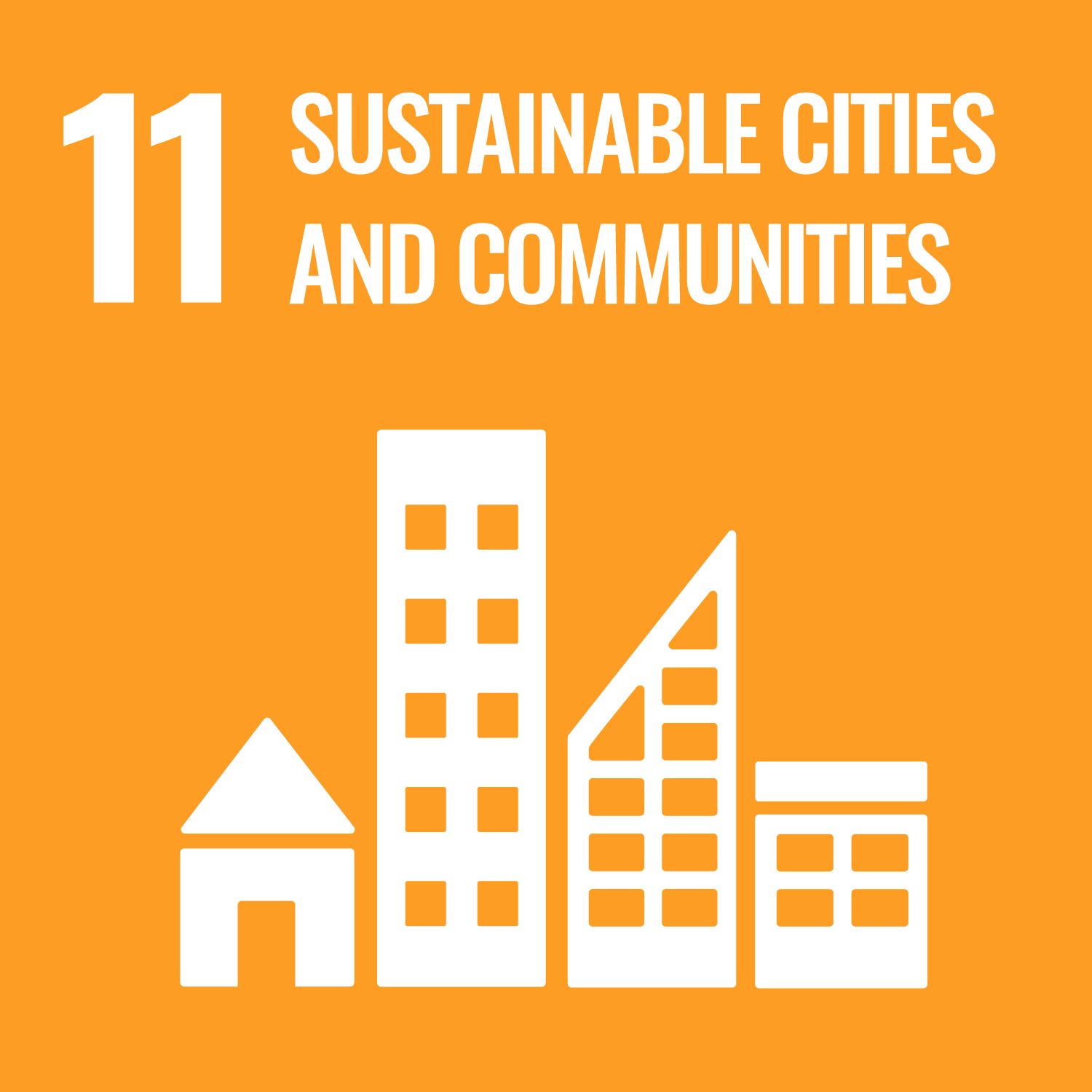 Image of United Nation's Sustainable Development Goals - Goal 11
