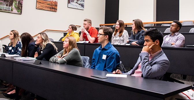 Students in classroom