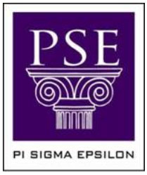 Pi Sigma Epsilon Logo